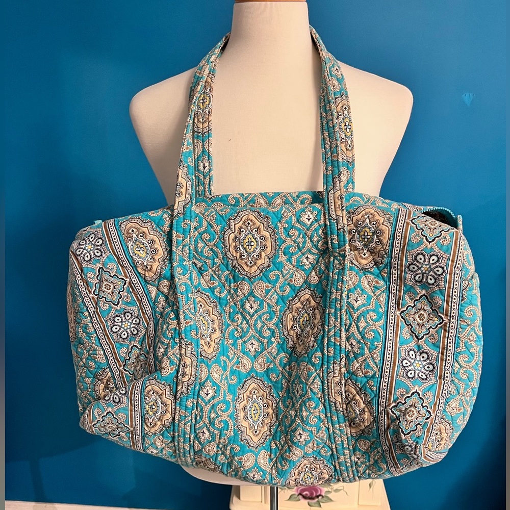 Large Vera Bradley Overnight Duffel